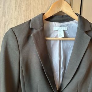 Dark olive H&M blazer, Size 2